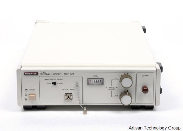 Advantest Q73351 Optical Spectral Linewidth Test Set