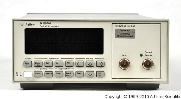 Agilent / HP 8156A Opt. 101 Optical Attenuator
