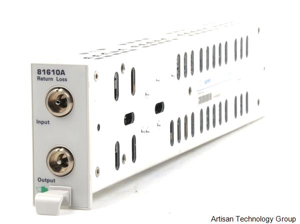 Agilent / HP 81610A Return Loss Module