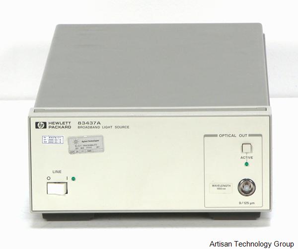 Agilent / HP 83437A Broadband Light Source - Options 001, 005, H10
