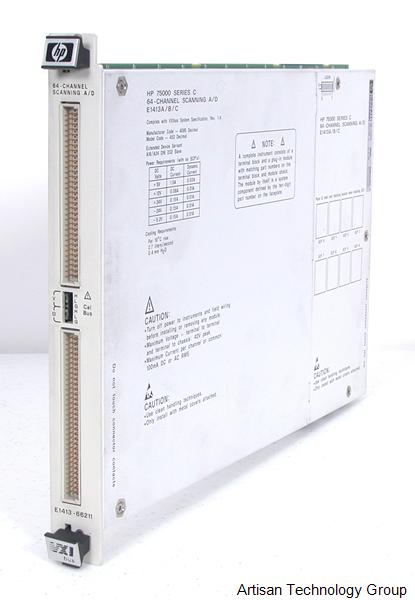 Agilent / HP E1413B High-Speed 64-Channel Scanning A/D Converter