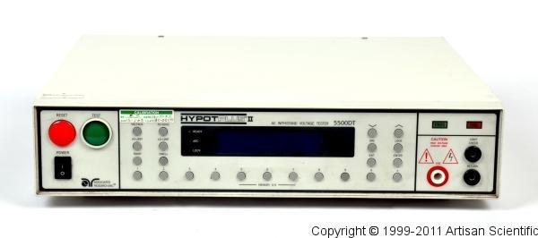 Associated Research 5500DT HypotPlus II AC Withstand Voltage Tester