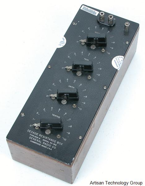 IET / General Radio 602-K Decade Resistance Box