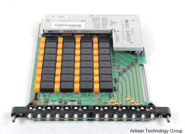 Agilent / HP 34506B Switch-Shielded Coaxial Matrix Module