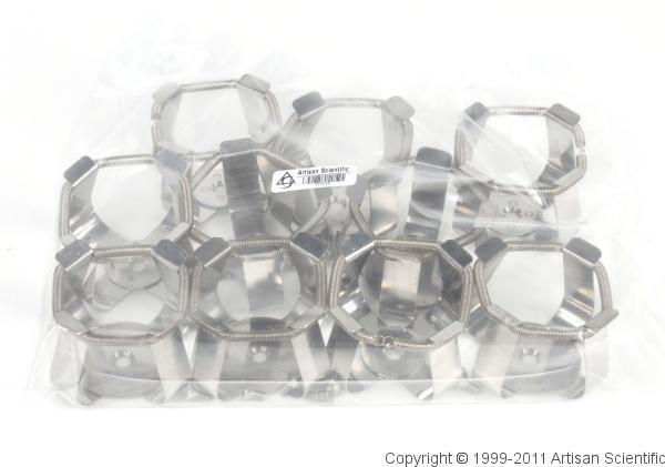   Flask Clamp 2.5 Inch with Springs (Set of 10)