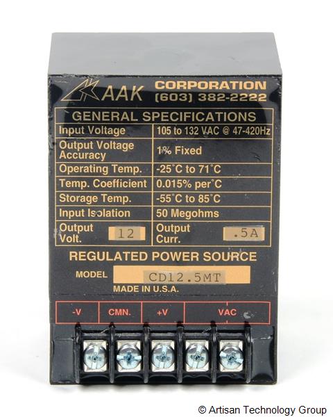 AAK CD12.5MT Dual Regulated AC/DC Power Source