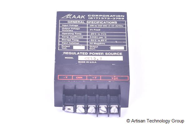 AAK CD15.2 Dual Regulated AC/DC Power Source