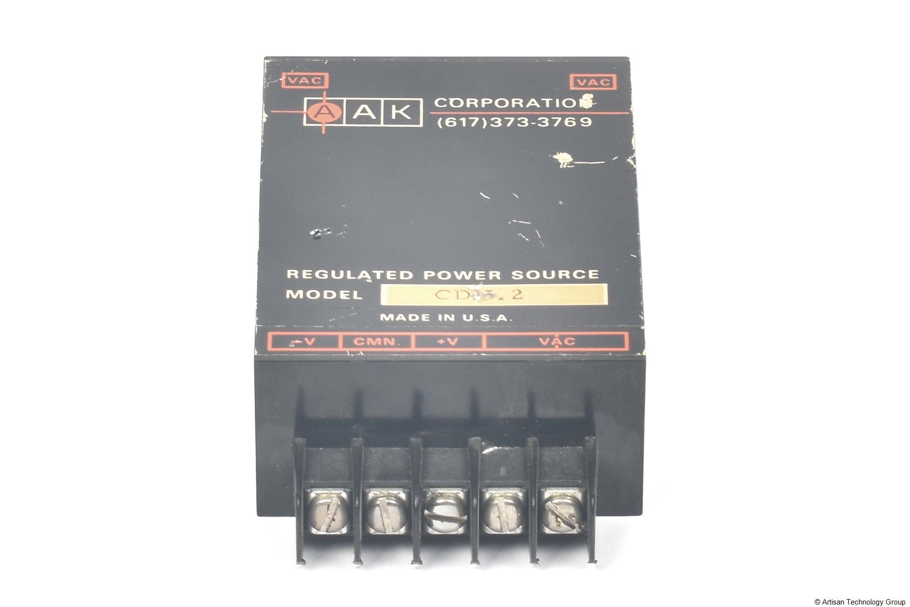 AAK CD15.2 Dual Regulated AC/DC Power Source