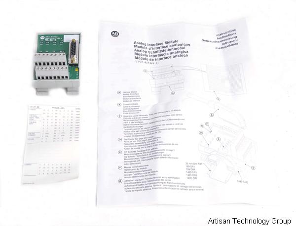 Allen-Bradley 1492-AIFM4-3 4-Channel Feed-Through Analog Interface Module