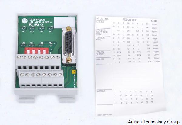 Allen-Bradley 1492-AIFM4-3 4-Channel Feed-Through Analog Interface Module