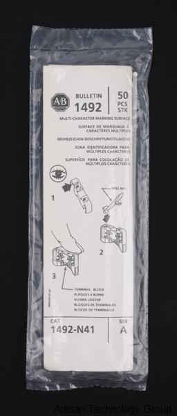 Allen-Bradley 1492-N41 Multi-Character Marking Surface (8 Packs)