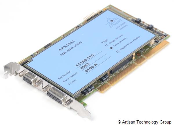 AIM APX1553-2 Dual Stream, Dual Redundant PCI-X Bus to MIL-STD-1553A/B Interface