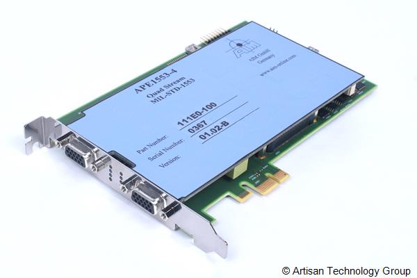 AIM APE1553-4 Quad Stream, Dual Redundant, MIL-STD-1553A/B Test and Simulation Module