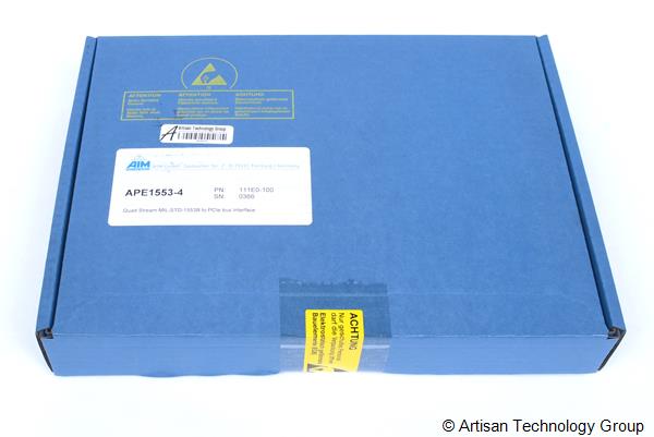 AIM APE1553-4 Quad Stream, Dual Redundant, MIL-STD-1553A/B Test and Simulation Module