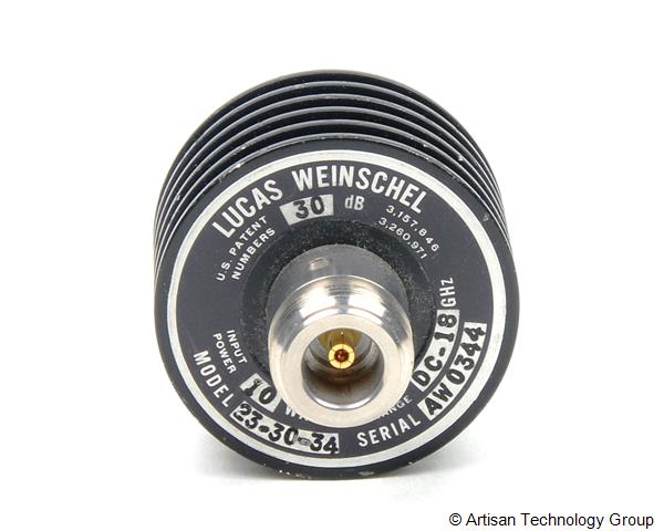 Weinschel 23-30-34 Medium Power Fixed Coaxial Attenuator