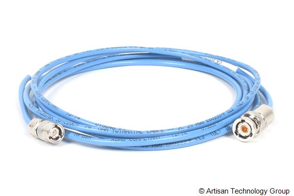 Milestek CA-2005-96 MIL-STD-1553B 3-Slot Solder/Clamp Plug to Subminiature 3-Slot Solder/Clamp Plug Cable Assembly