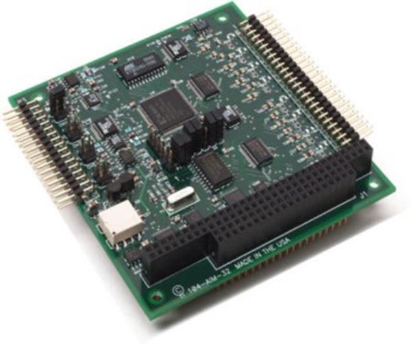 Acces 104-AIM-32 32-Channel PC/104 Analog Signal Conditioner Board
