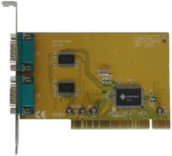 Acces PCI-COM232-2 Dual-Port RS-232, PCI-Bus Serial Communications Card