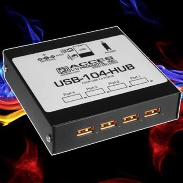 Acces USB-3.5-HUB Rugged, Industrial Grade, 4-Port High-Speed USB 2.0 Hub Module