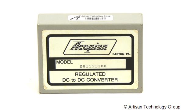 Acopian 28E15E100 Mini Encapsulated Regulated PC Board Mounting DC-DC Converter