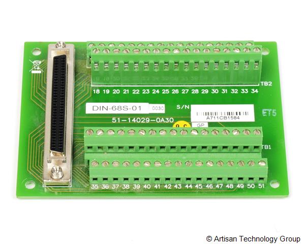 Adlink DIN-68S-01 Terminal Board with (1) 68-Pin SCSI-II Connector