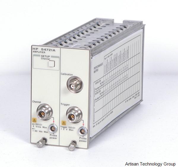 HP 54721A 1.1 GHz Amplifier Plug-in with N-type connectors