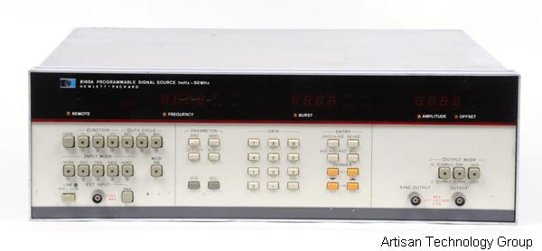 HP 8165A 50 MHz Programmable Signal Source