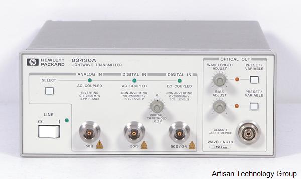 HP 83430A Lightwave Digital Source