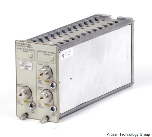 HP 83483A Dual 20 GHz Electrical Channel Plug-In Module