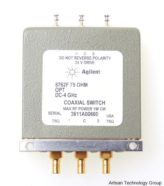 HP 8762F High-Frequency Coaxial DC to 4 GHz Switch