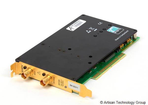 Acqiris DP105 / U1067A-001 PCI Digitizer Card with Oscilloscope Characteristics