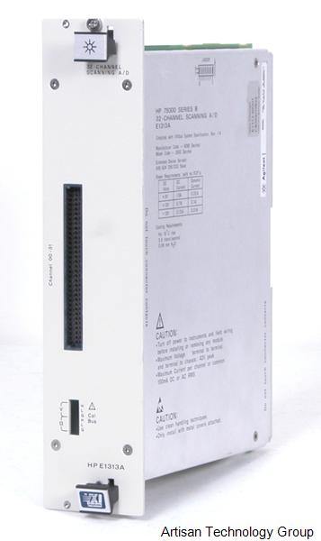HP E1313A 32-Channel Scanning A/D Converter