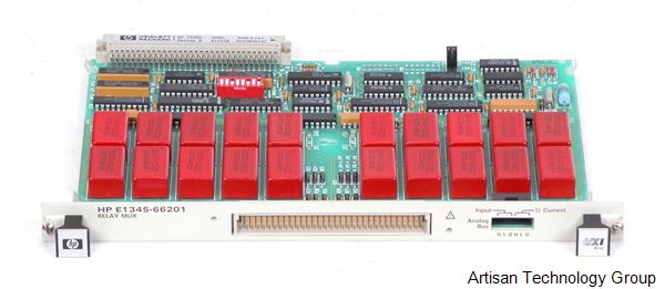 HP E1355A 8-Channel 120 Ohm Strain Relay Multiplexer
