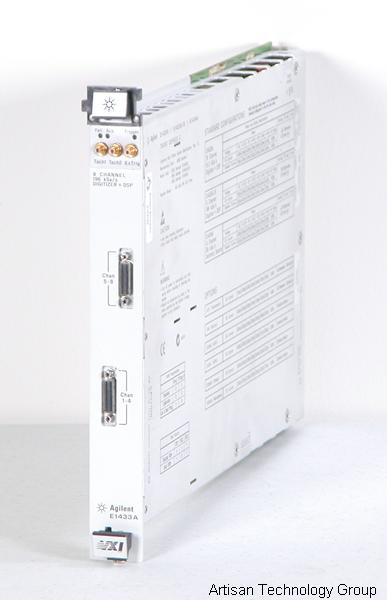HP E1433A 8-Channel 196 kSa/s Digitizer Plus DSP (w/ Options 1D1, ANC, AYF, UGV)