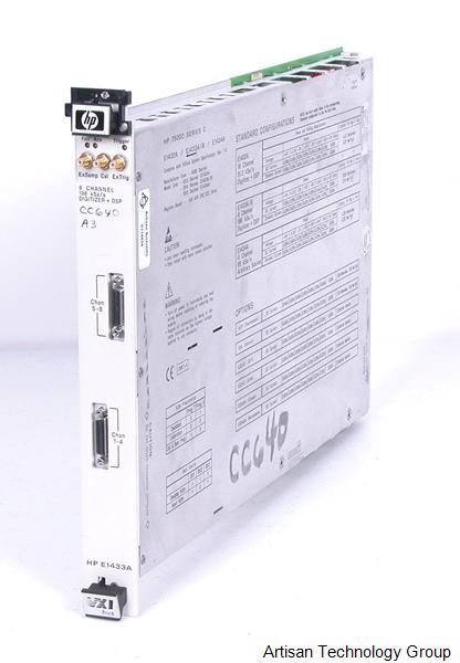 HP E1433A 8-Channel 196 kSa/s Digitizer Plus DSP (Base Configuration)