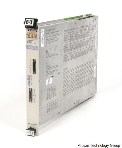 HP E1433A 8-Channel 196 kSa/s Digitizer Plus DSP (w/ Option UGV)