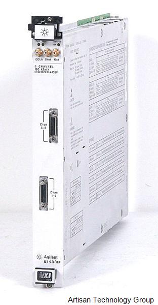 HP E1433A 8-Channel 196 kSa/s Digitizer Plus DSP (w/ Options 1D4, ANC, UGV)