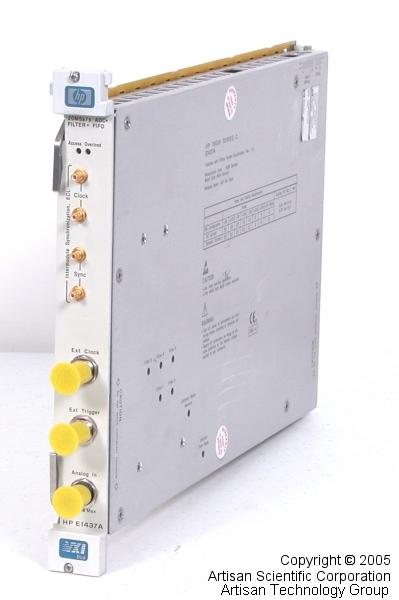 HP E1437A 20 MSa/s 23-bit Digitizer with Filters and Memory