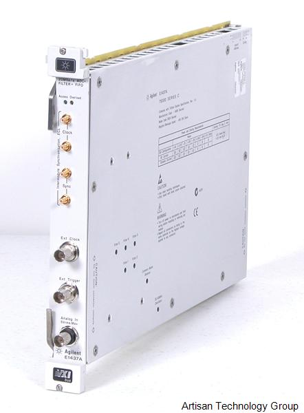 HP E1437A 20 MSa/s 23-bit Digitizer with Filters and Memory