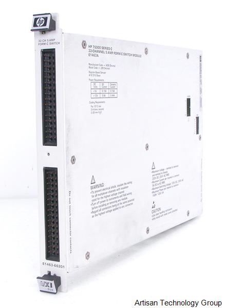 HP E1463A 32-Channel, 5 Amp, Form C VXI Switch (non-QUIC)