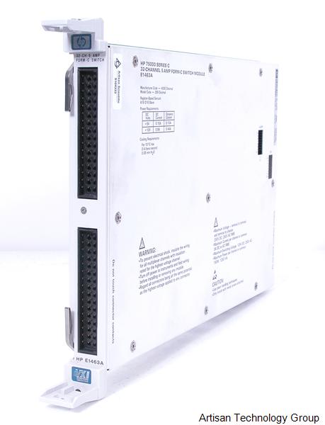 HP E1463A 32-Channel, 5 Amp, Form C VXI Switch (QUIC)