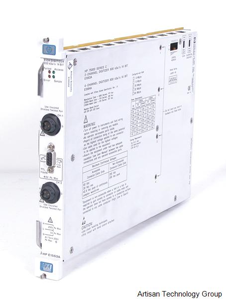 HP E1563A 800 kSa/s 2-Channel Digitizer
