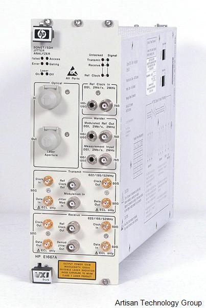 HP E1667A Sonet/SDH Jitter Analyzer
