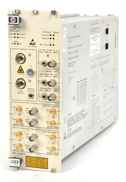 HP E1667A Sonet/SDH Jitter Analyzer