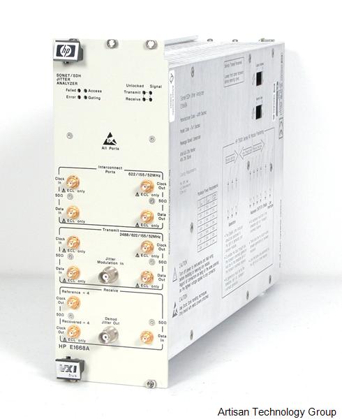 HP E1668A SONET/SDH Jitter Analyzer