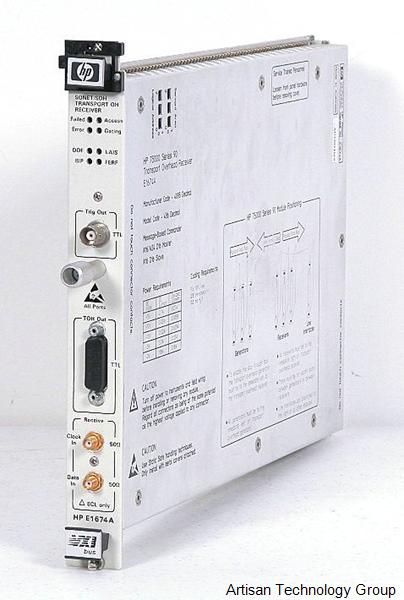 HP E1674A SONET/SDH Transport Overhead Receiver