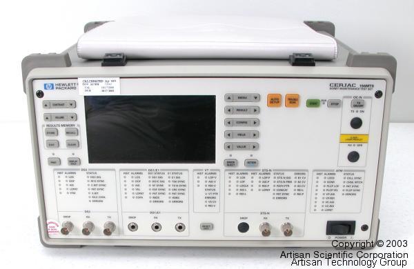 Cerjac E4480A 156MTS SONET Maintenance Test Set