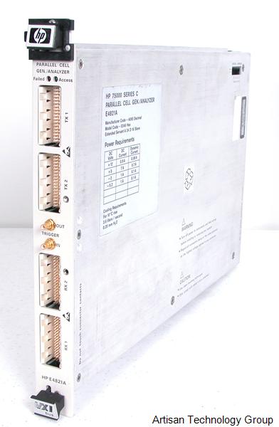 HP E4821A Parallel Cell / Traffic Generator and Analyzer Module