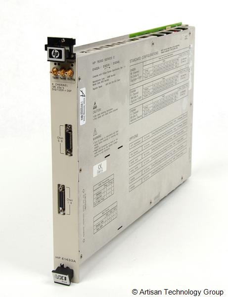 HP E1433A 8-Channel 196 kSa/s Digitizer Plus DSP (w/ Option AYF)