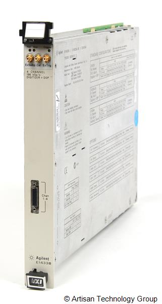 HP E1433B 4-Channel 196 kSa/s Digitizer Plus DSP (w/ Option 1DL)